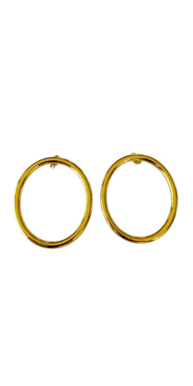Aretes Eslabón Oval G