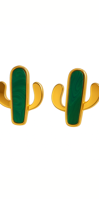 Aretes Cactus