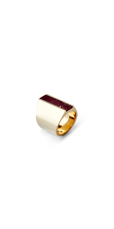 Anillo Plano con Piedra
