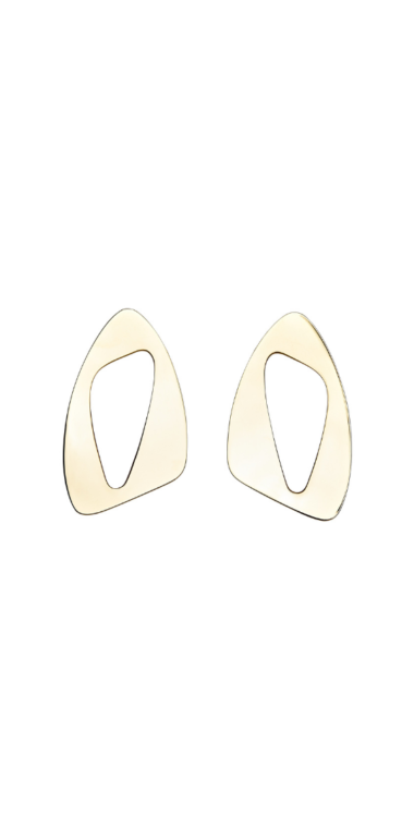 Aretes Amorfo Canalado
