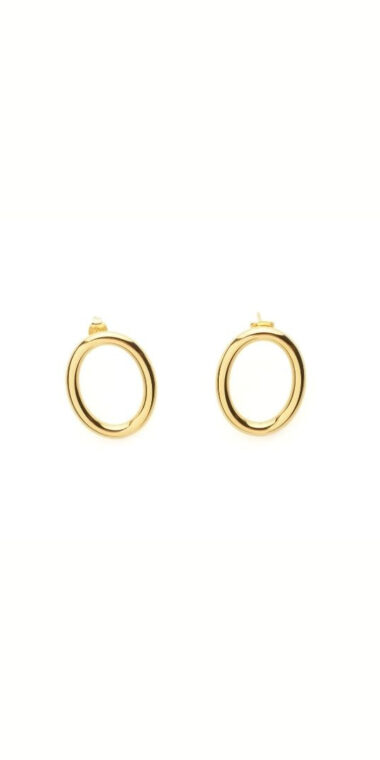 Aretes Eslabón Oval