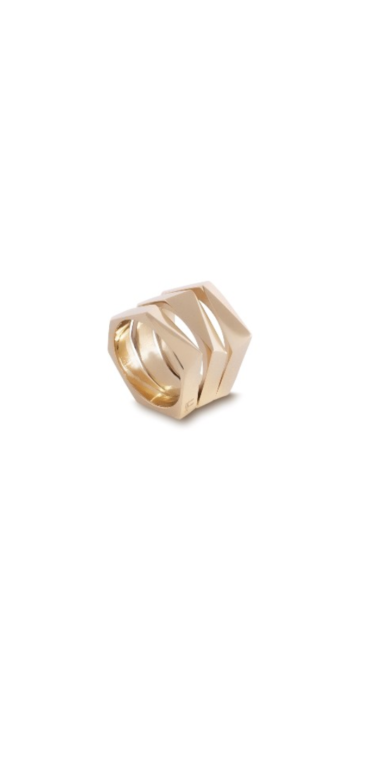 Anillo Espejo Triple