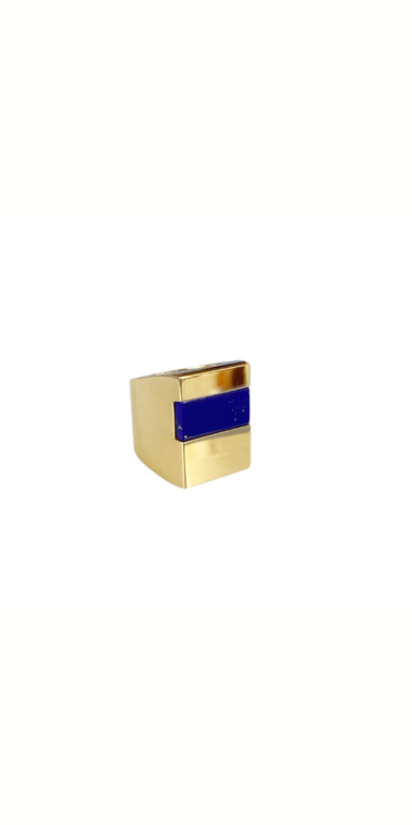 Anillo Rectángulo Bloque Completo