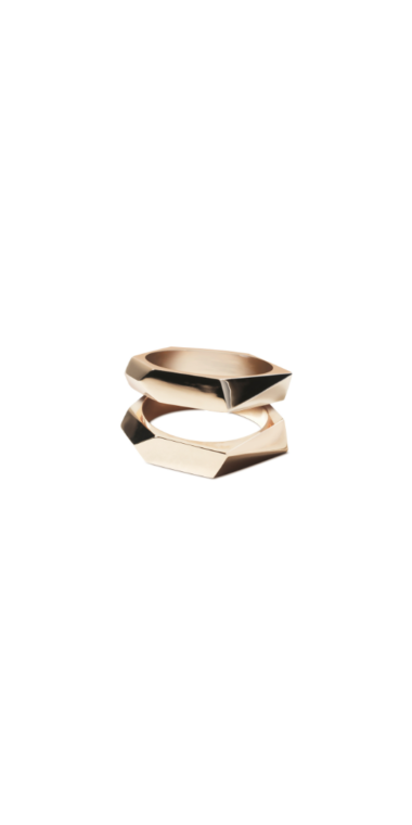 Anillo Espejo Doble